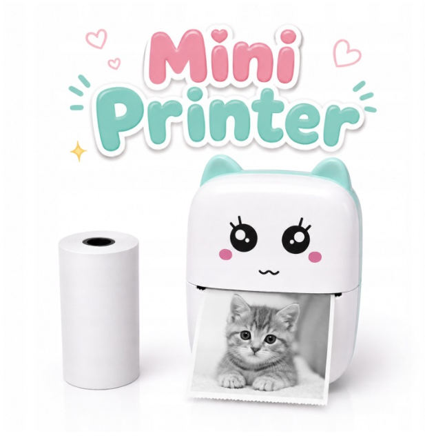 Mini drukarka termiczna ByPolo